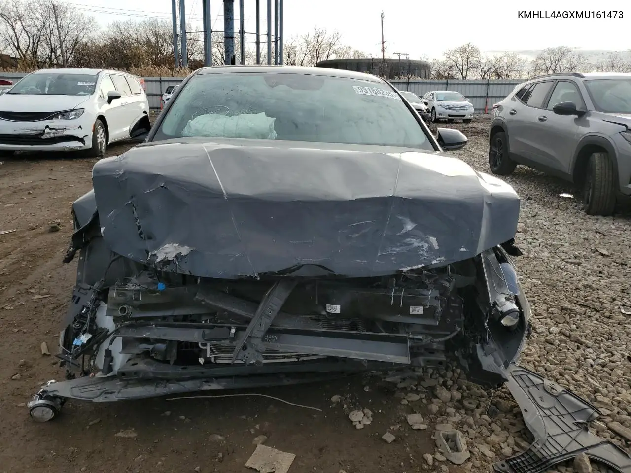KMHLL4AGXMU161473 2021 Hyundai Elantra Se