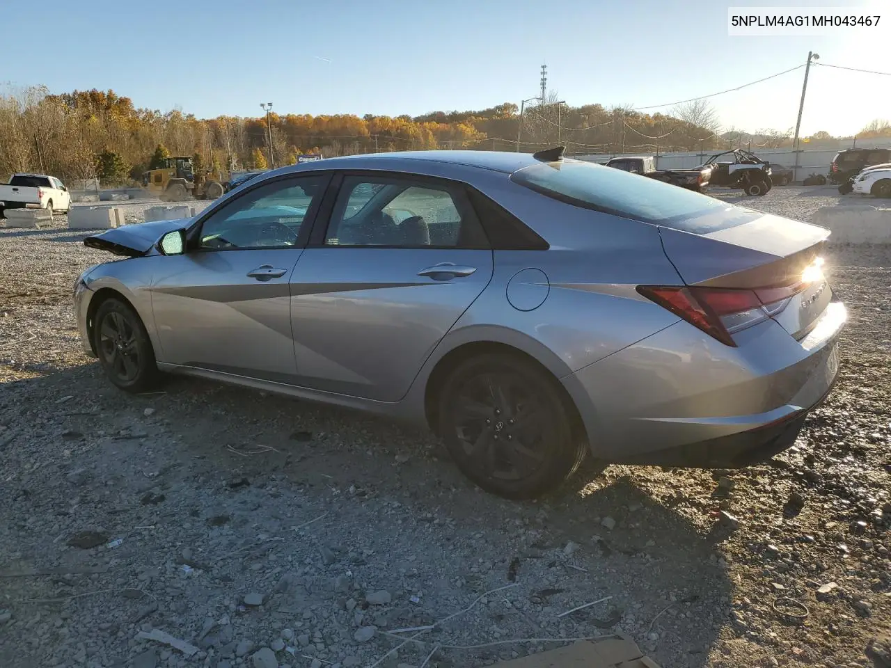 5NPLM4AG1MH043467 2021 Hyundai Elantra Sel