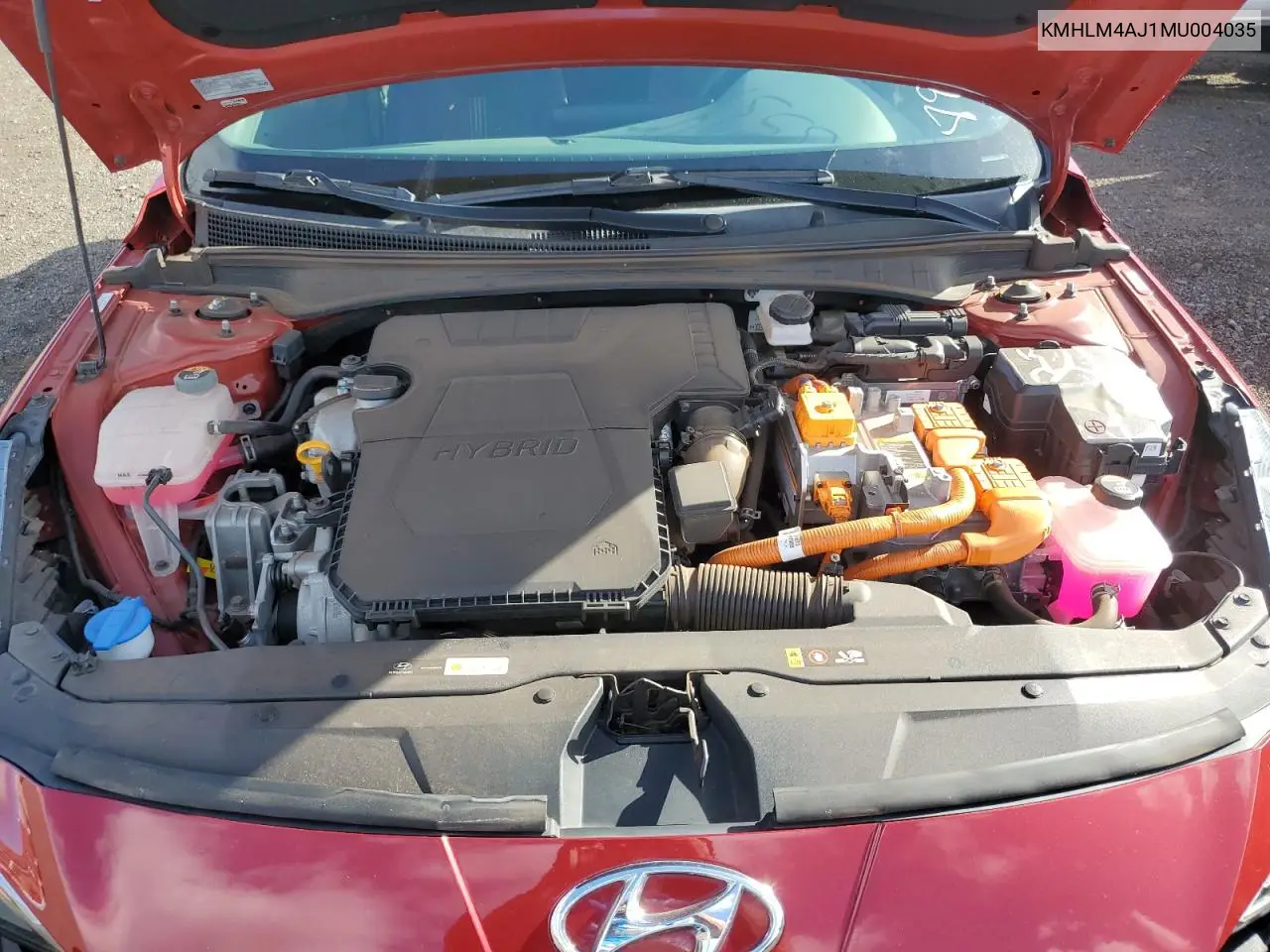 KMHLM4AJ1MU004035 2021 Hyundai Elantra