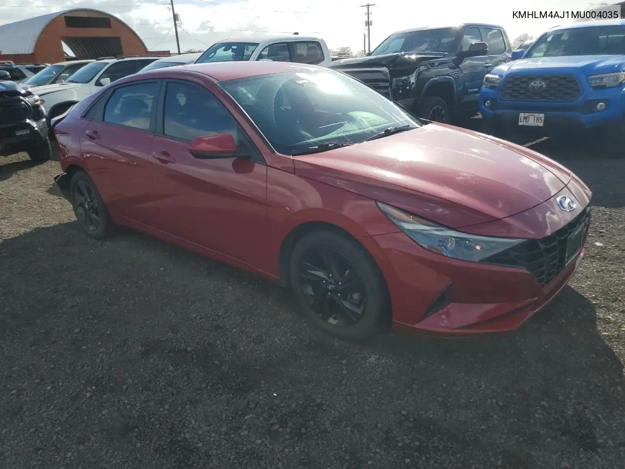 KMHLM4AJ1MU004035 2021 Hyundai Elantra