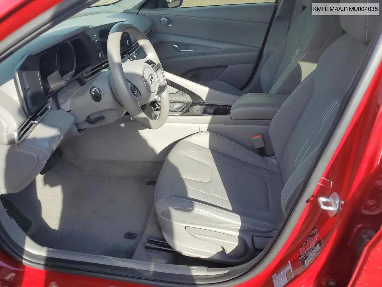 KMHLM4AJ1MU004035 2021 Hyundai Elantra