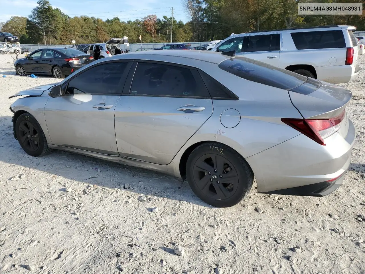 5NPLM4AG3MH048931 2021 Hyundai Elantra Sel