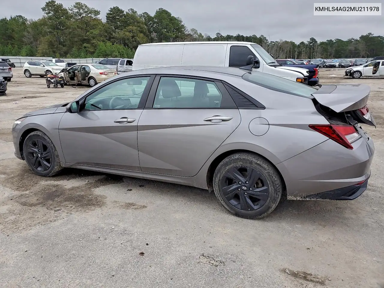 KMHLS4AG2MU211978 2021 Hyundai Elantra Sel