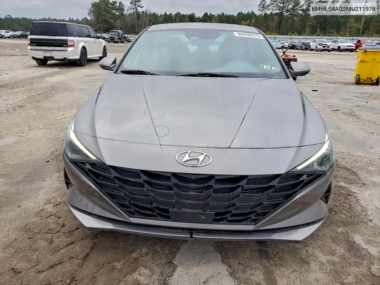 KMHLS4AG2MU211978 2021 Hyundai Elantra Sel