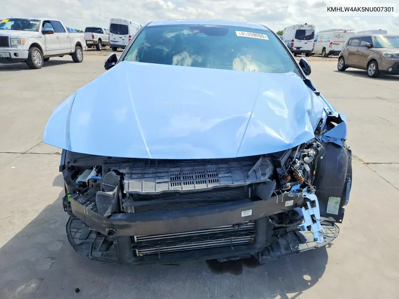 2022 Hyundai Elantra N Base VIN: KMHLW4AK5NU007301 Lot: 49859086