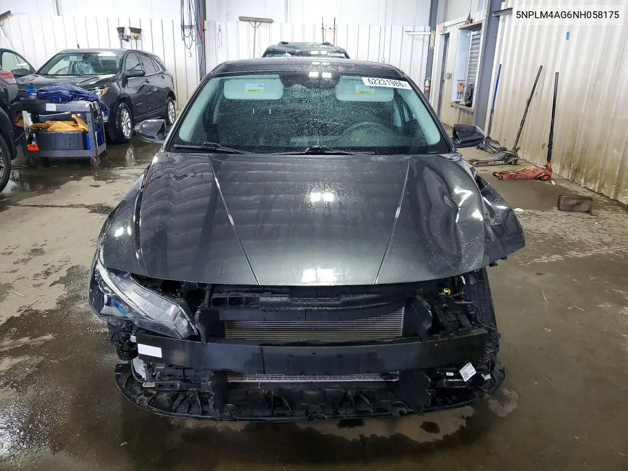 2022 Hyundai Elantra Sel VIN: 5NPLM4AG6NH058175 Lot: 62231986