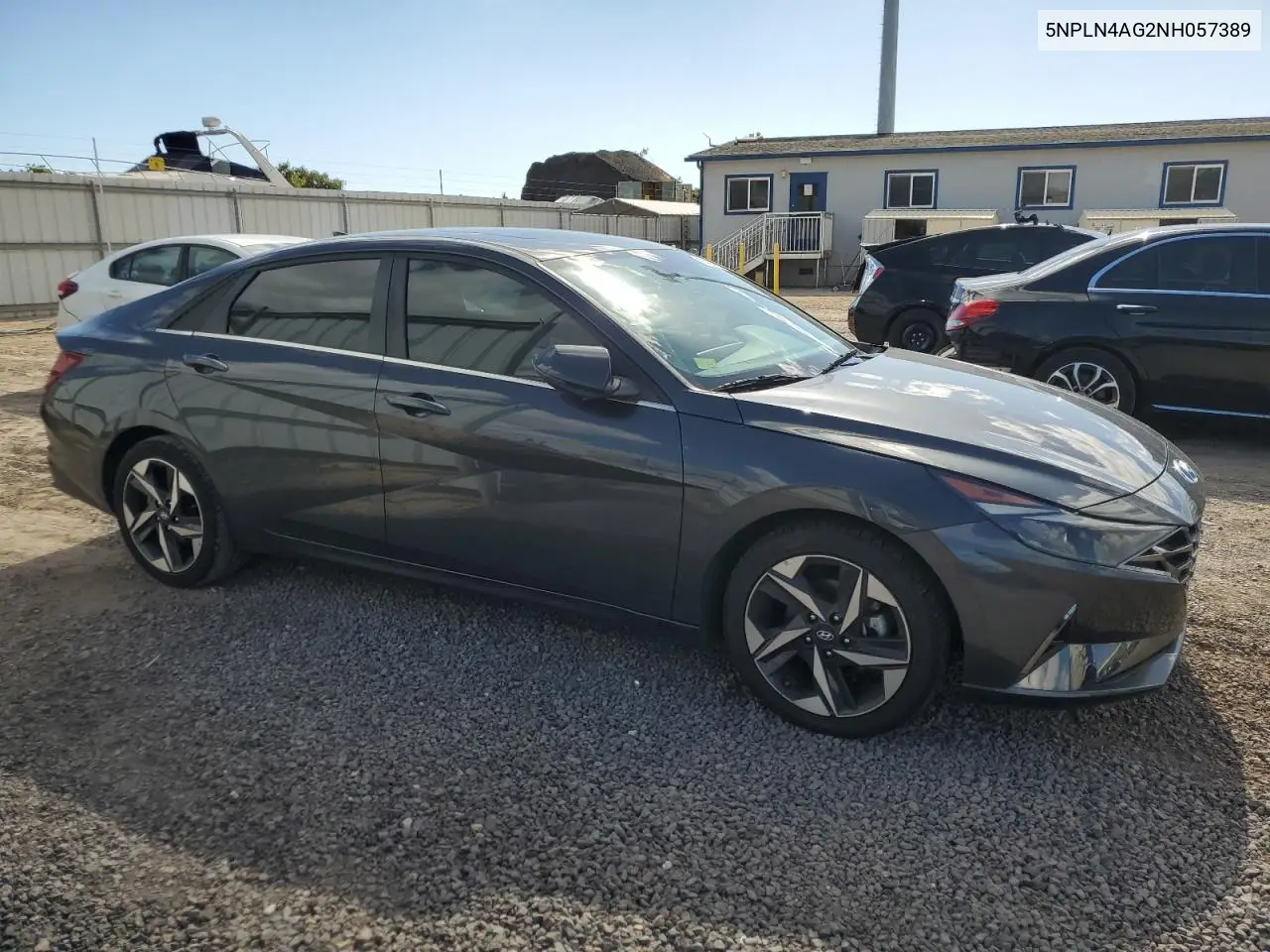5NPLN4AG2NH057389 2022 Hyundai Elantra Sel