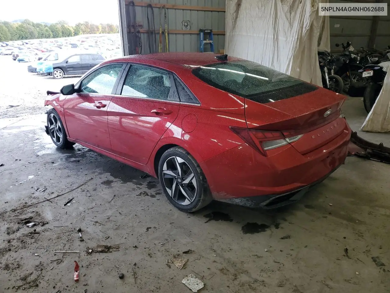 5NPLN4AG4NH062688 2022 Hyundai Elantra Sel