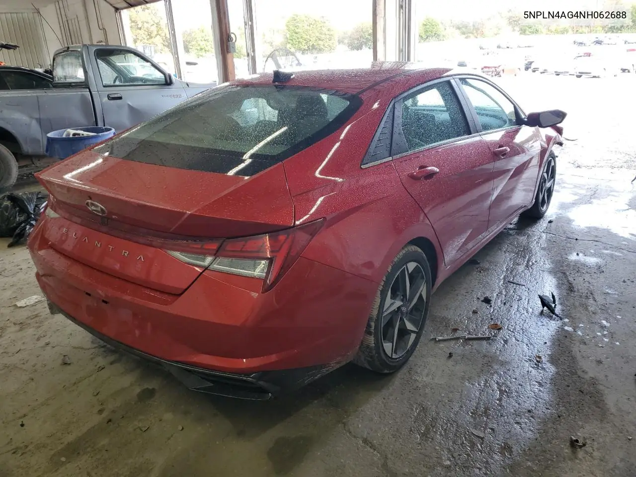 5NPLN4AG4NH062688 2022 Hyundai Elantra Sel