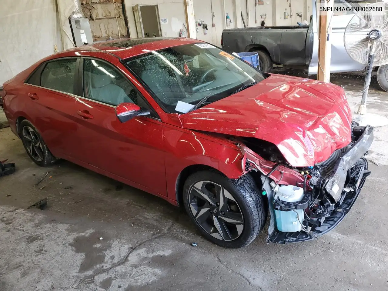 5NPLN4AG4NH062688 2022 Hyundai Elantra Sel