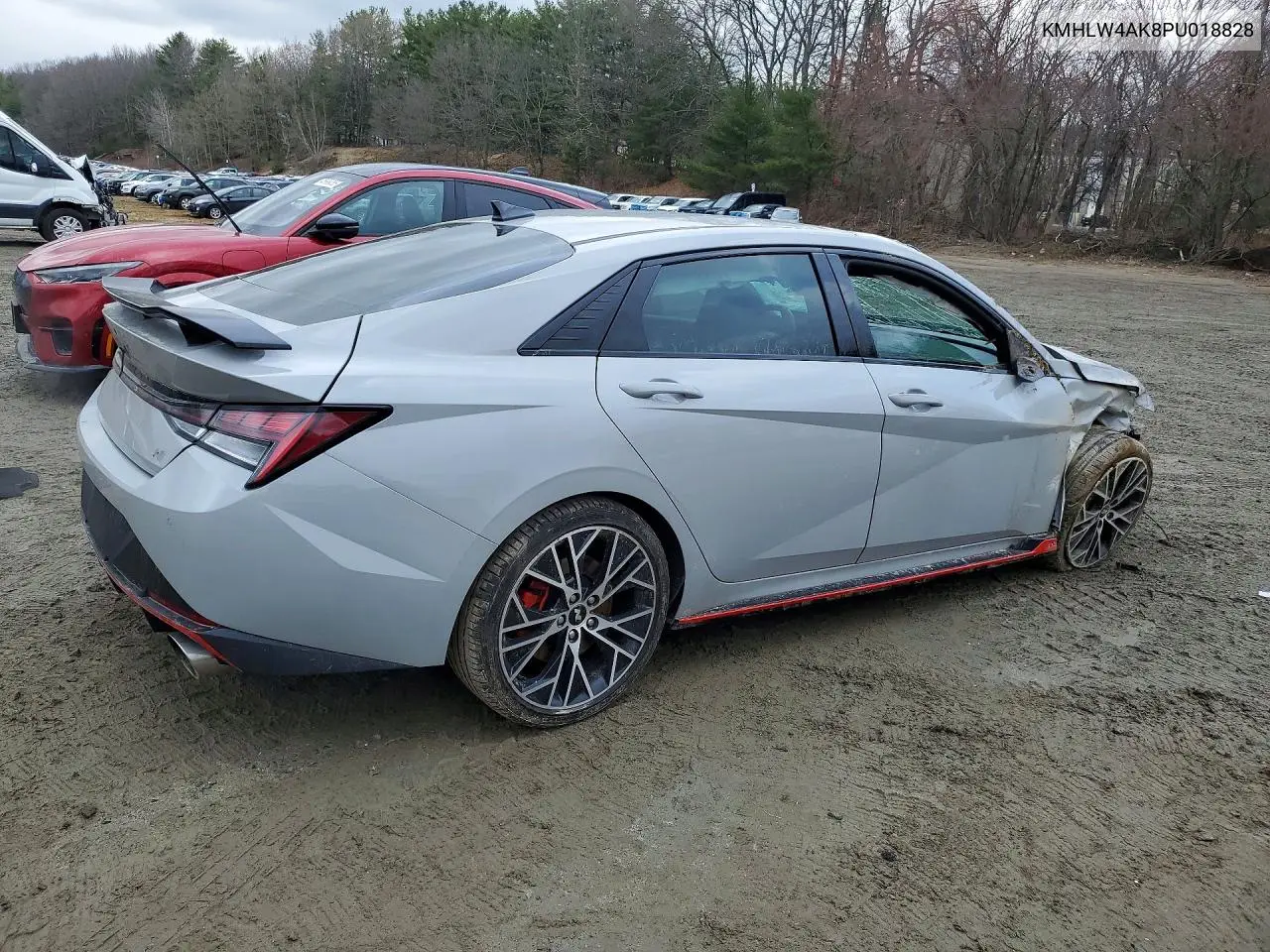 2023 Hyundai Elantra N Base VIN: KMHLW4AK8PU018828 Lot: 48795946