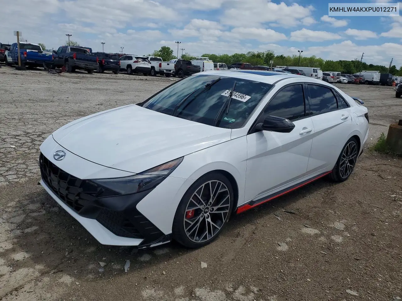 2023 Hyundai Elantra N Base VIN: KMHLW4AKXPU012271 Lot: 51304596
