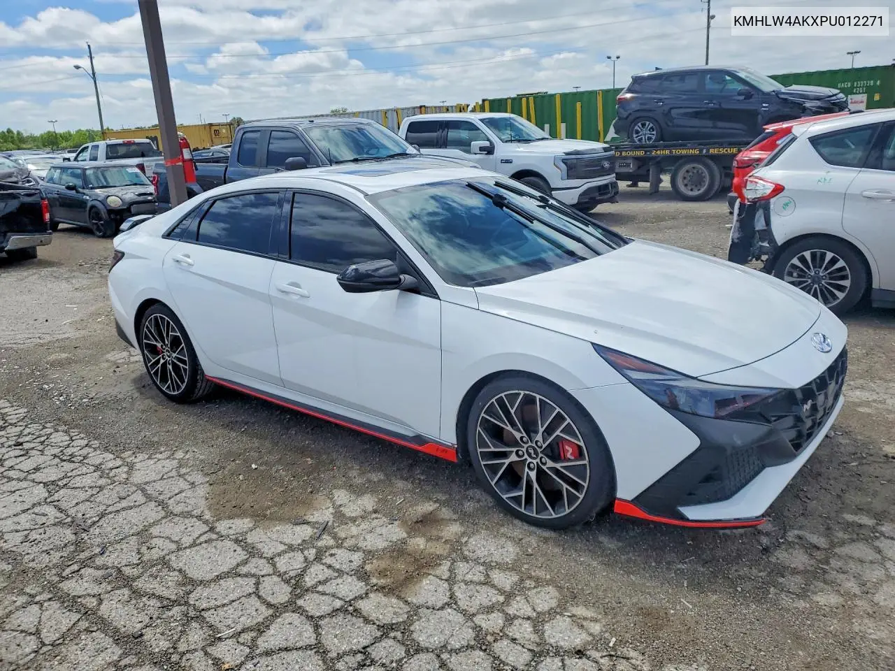 2023 Hyundai Elantra N Base VIN: KMHLW4AKXPU012271 Lot: 51304596