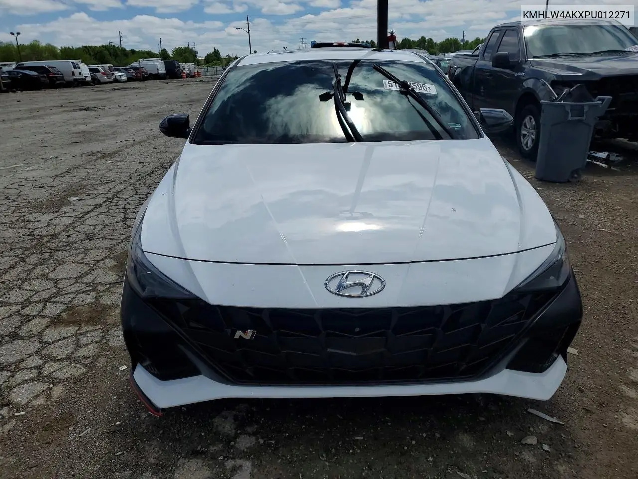 2023 Hyundai Elantra N Base VIN: KMHLW4AKXPU012271 Lot: 51304596