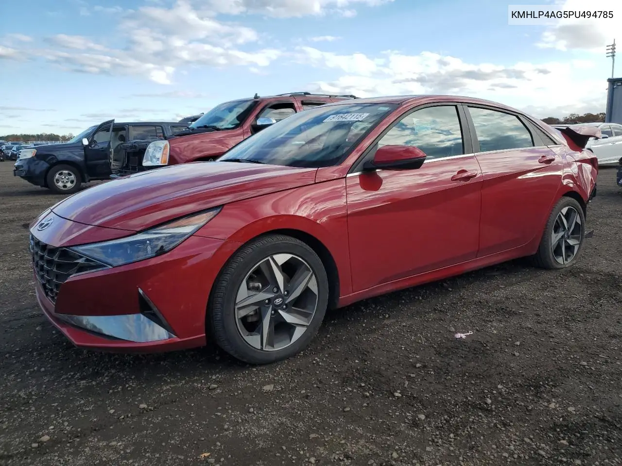 KMHLP4AG5PU494785 2023 Hyundai Elantra Limited