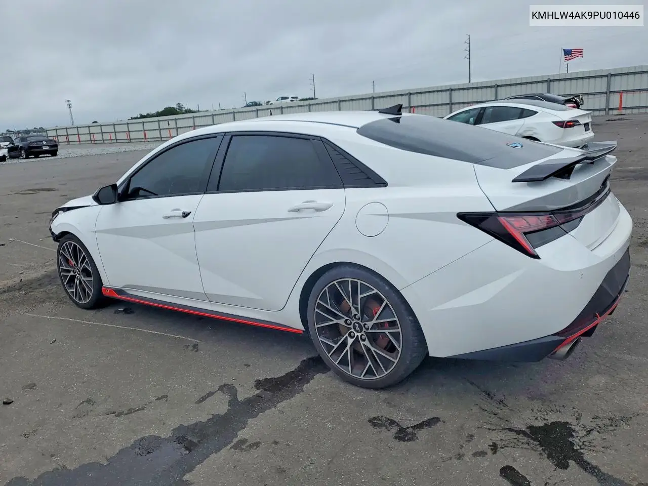 2023 Hyundai Elantra N Base VIN: KMHLW4AK9PU010446 Lot: 55417916