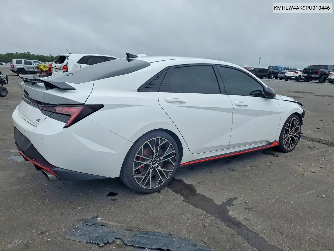2023 Hyundai Elantra N Base VIN: KMHLW4AK9PU010446 Lot: 55417916