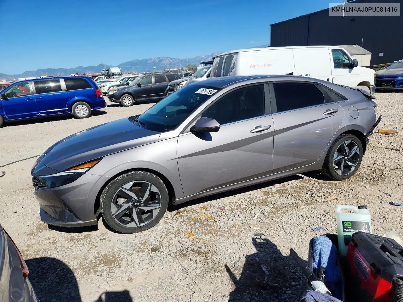 2023 Hyundai Elantra Limited VIN: KMHLN4AJ0PU081416 Lot: 56167896