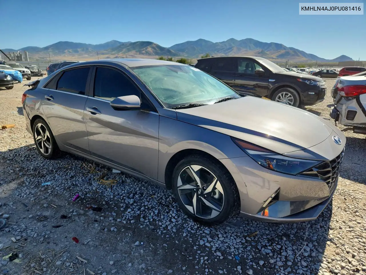 2023 Hyundai Elantra Limited VIN: KMHLN4AJ0PU081416 Lot: 56167896