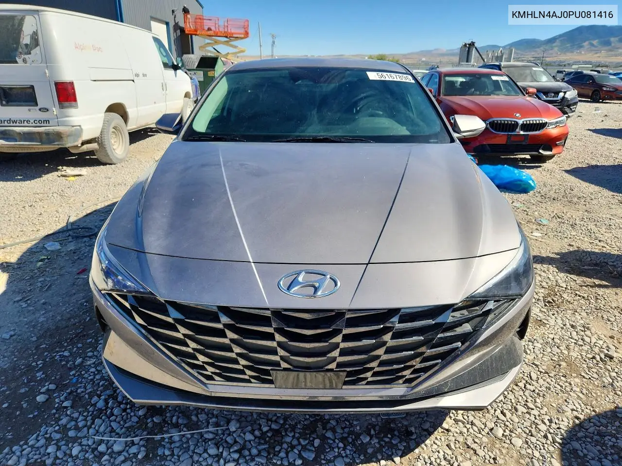 2023 Hyundai Elantra Limited VIN: KMHLN4AJ0PU081416 Lot: 56167896