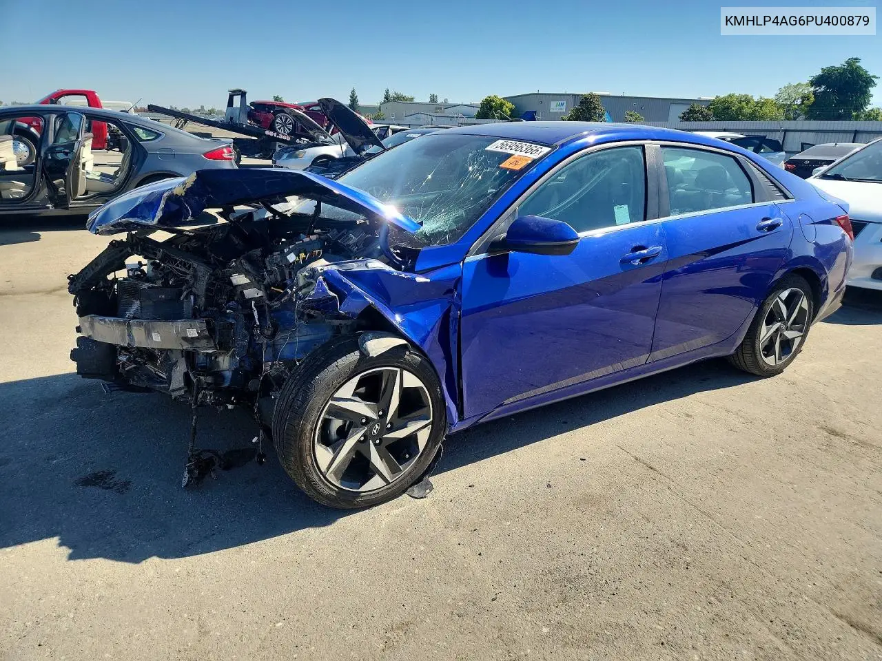 2023 Hyundai Elantra Limited VIN: KMHLP4AG6PU400879 Lot: 56956366