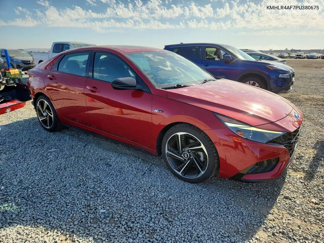2023 Hyundai Elantra N Line VIN: KMHLR4AF7PU380675 Lot: 57367816