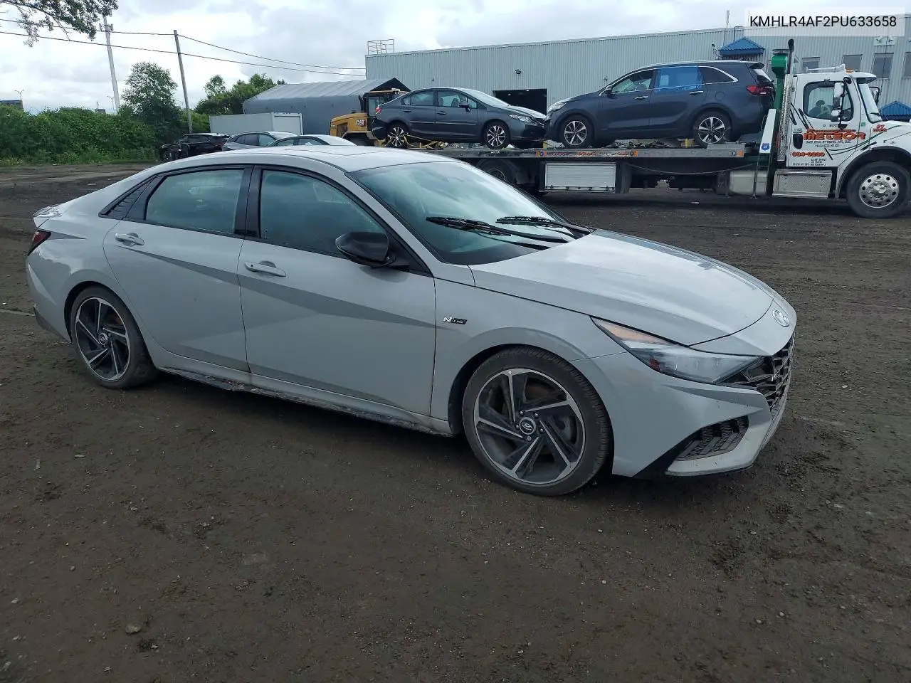 2023 Hyundai Elantra N Line VIN: KMHLR4AF2PU633658 Lot: 58634716