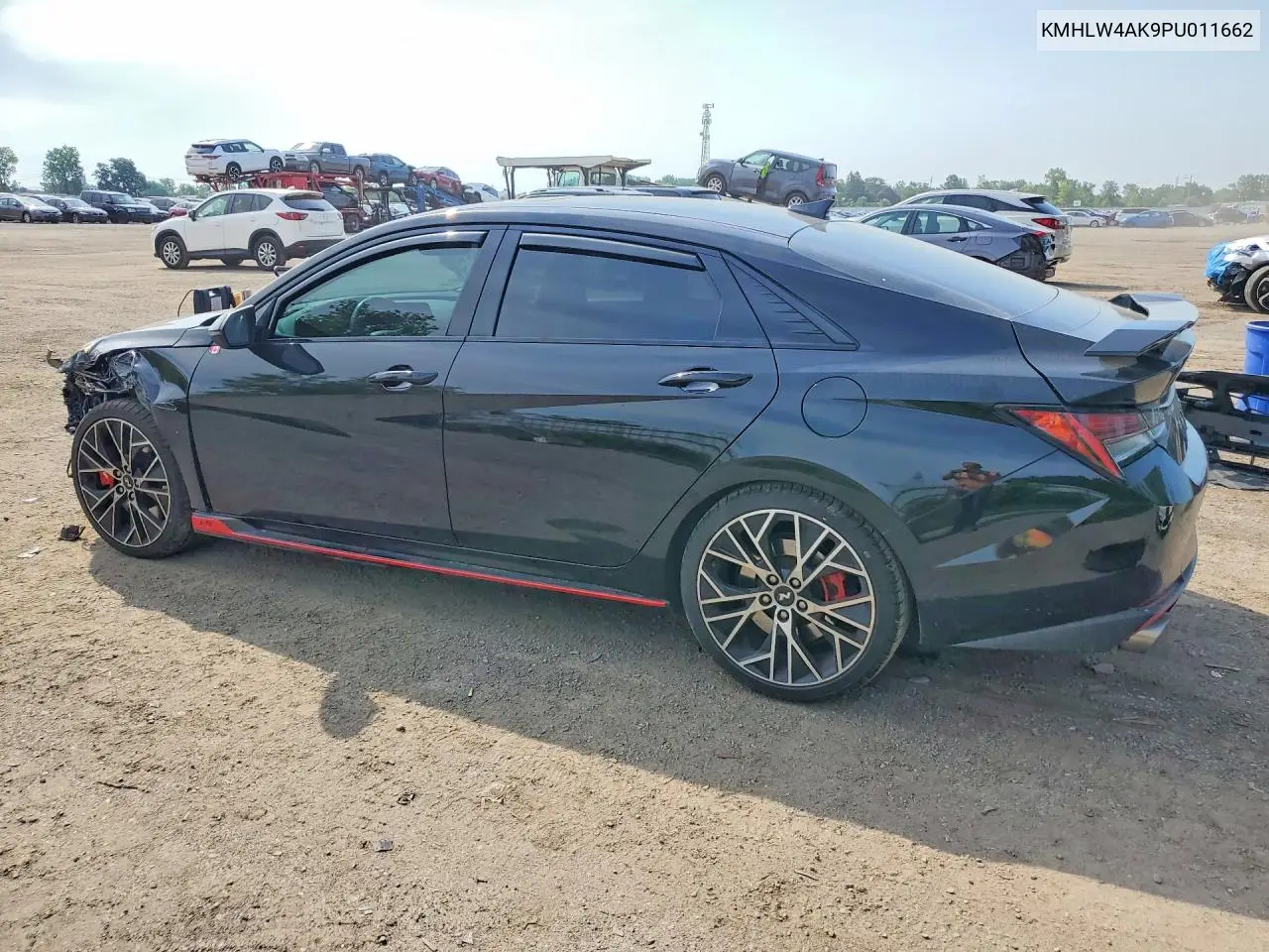 2023 Hyundai Elantra N Base VIN: KMHLW4AK9PU011662 Lot: 58882986