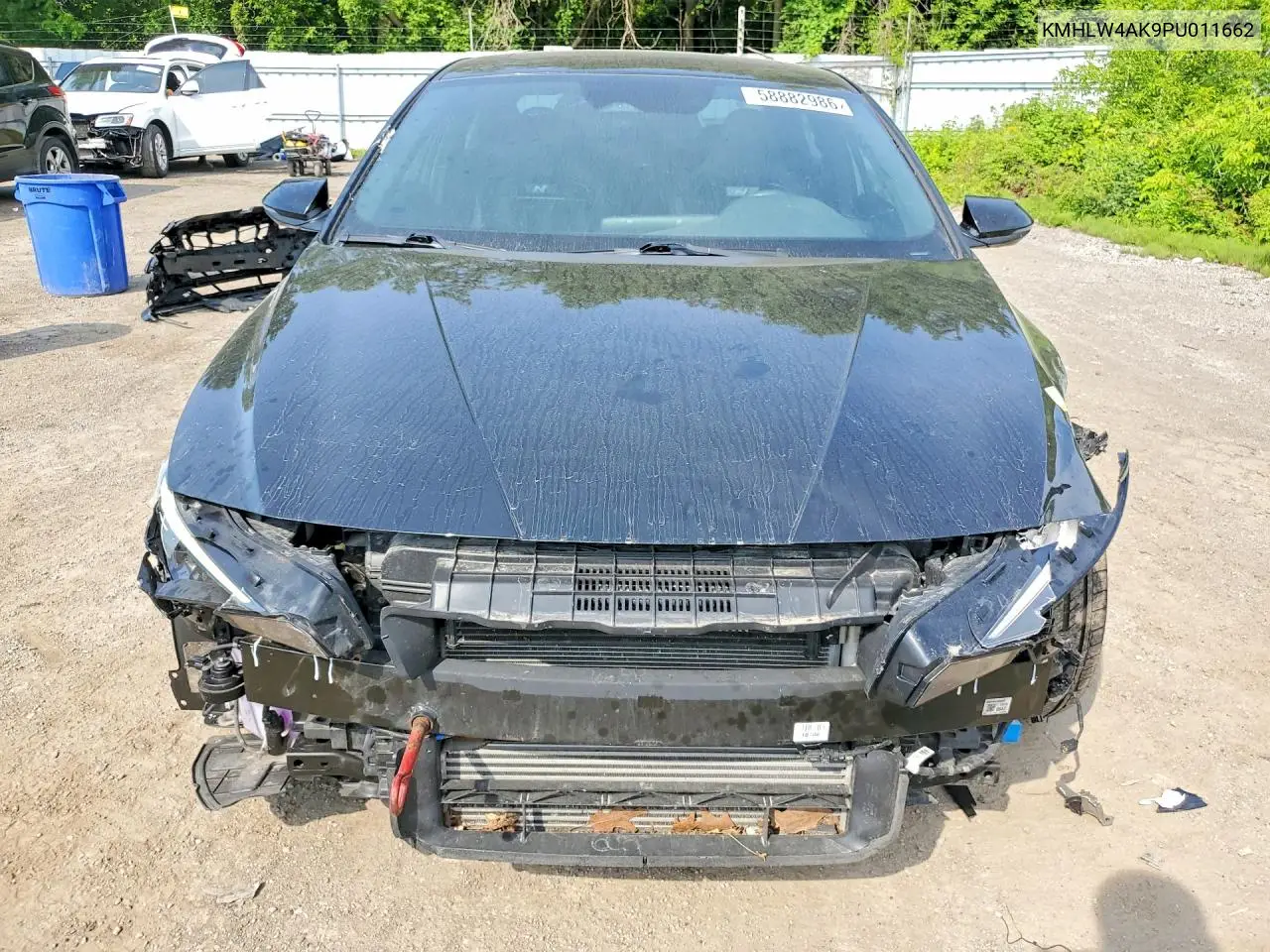 2023 Hyundai Elantra N Base VIN: KMHLW4AK9PU011662 Lot: 58882986