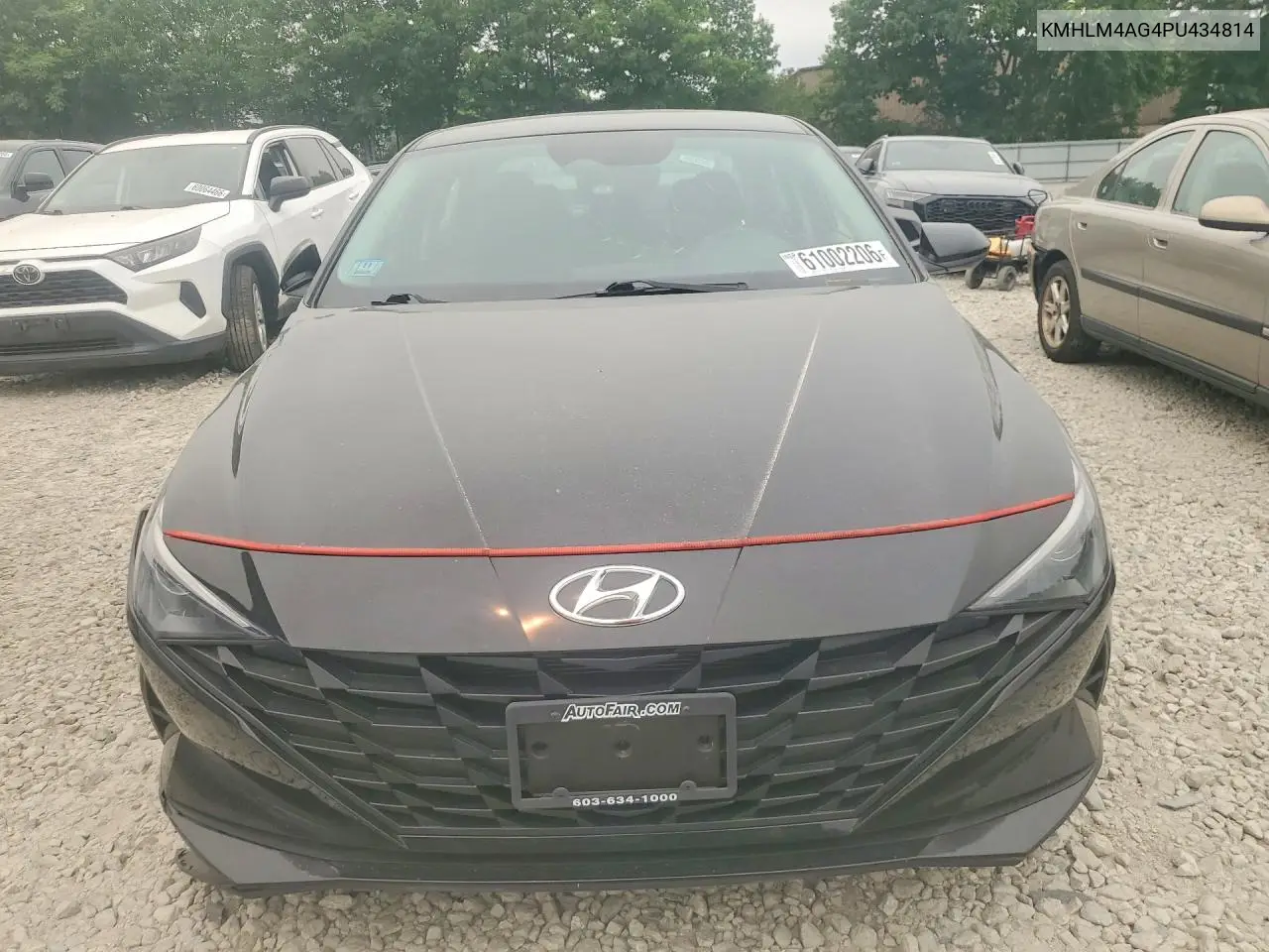 2023 Hyundai Elantra Sel VIN: KMHLM4AG4PU434814 Lot: 61002206