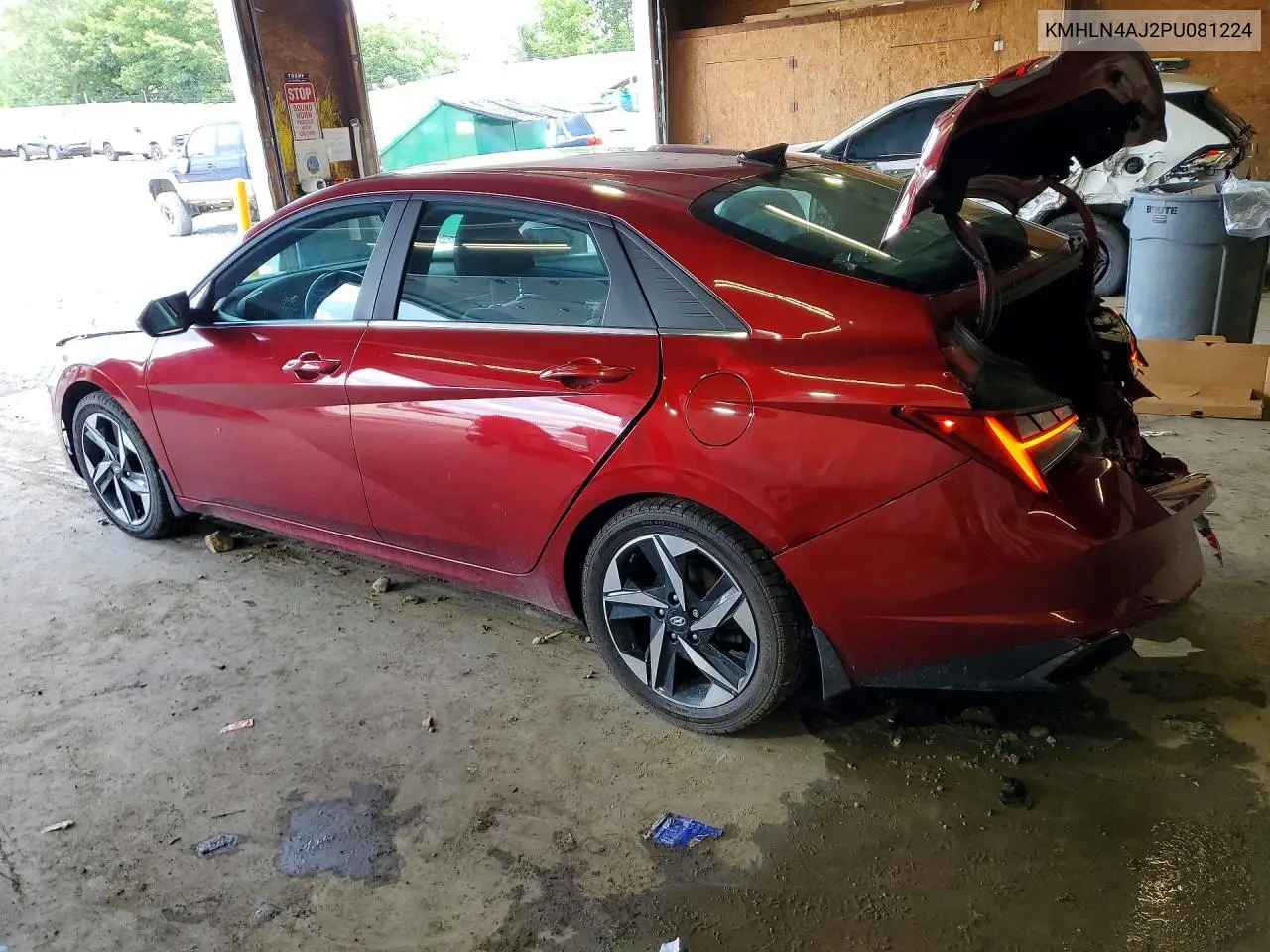 2023 Hyundai Elantra Limited VIN: KMHLN4AJ2PU081224 Lot: 61133716