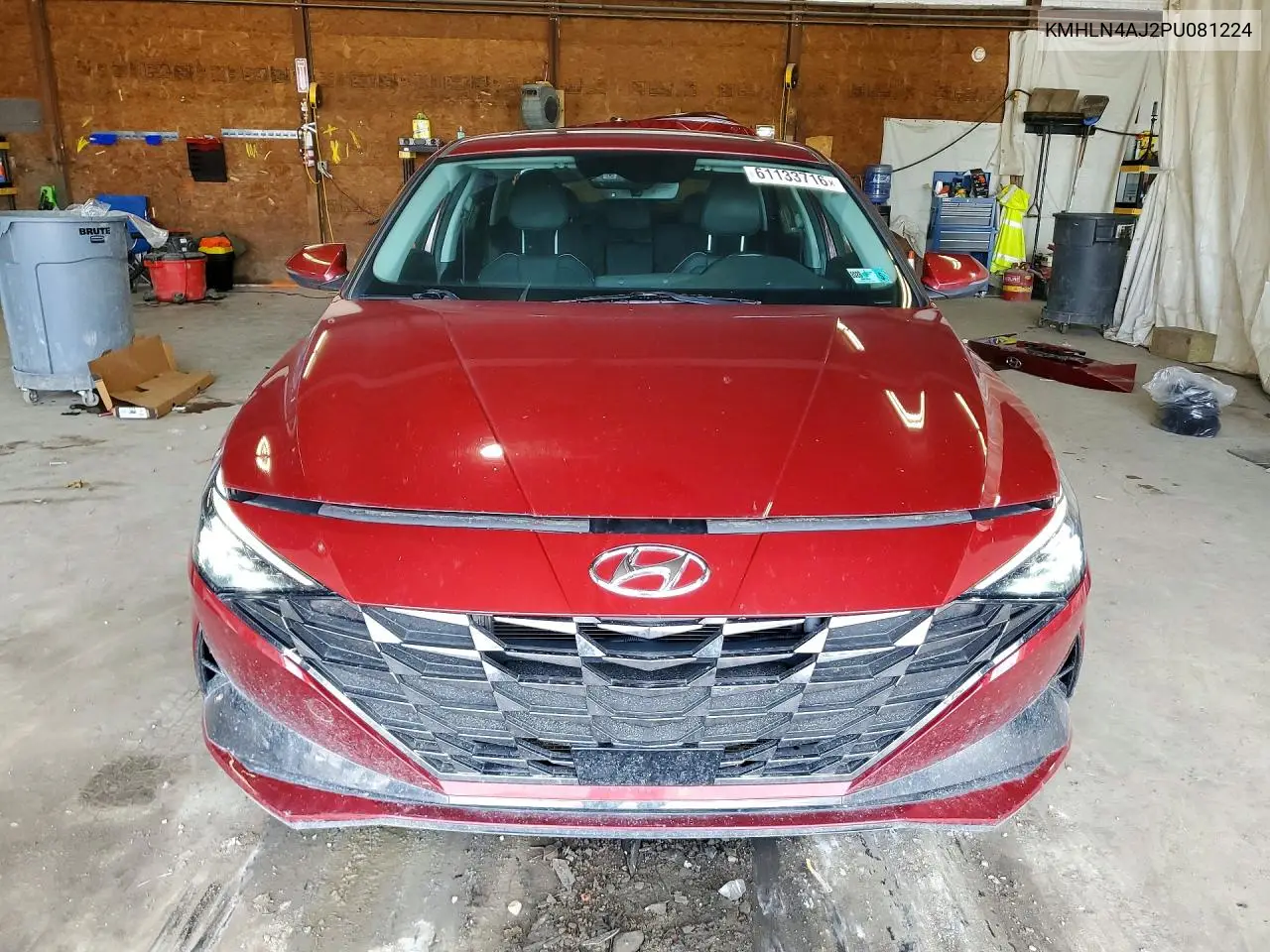 2023 Hyundai Elantra Limited VIN: KMHLN4AJ2PU081224 Lot: 61133716