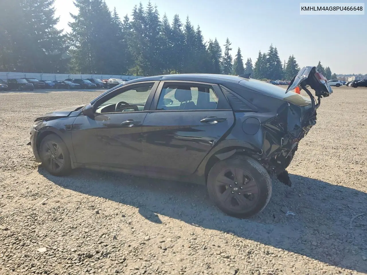 2023 Hyundai Elantra Sel VIN: KMHLM4AG8PU466648 Lot: 61624516