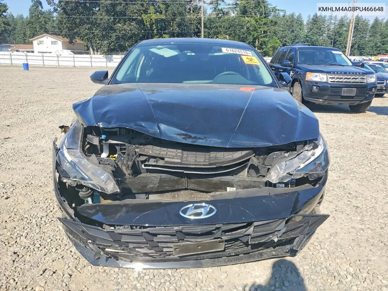 2023 Hyundai Elantra Sel VIN: KMHLM4AG8PU466648 Lot: 61624516