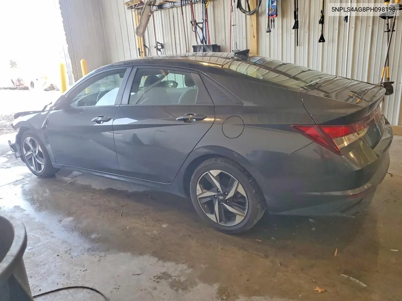 2023 Hyundai Elantra Sel VIN: 5NPLS4AG8PH098198 Lot: 62216996