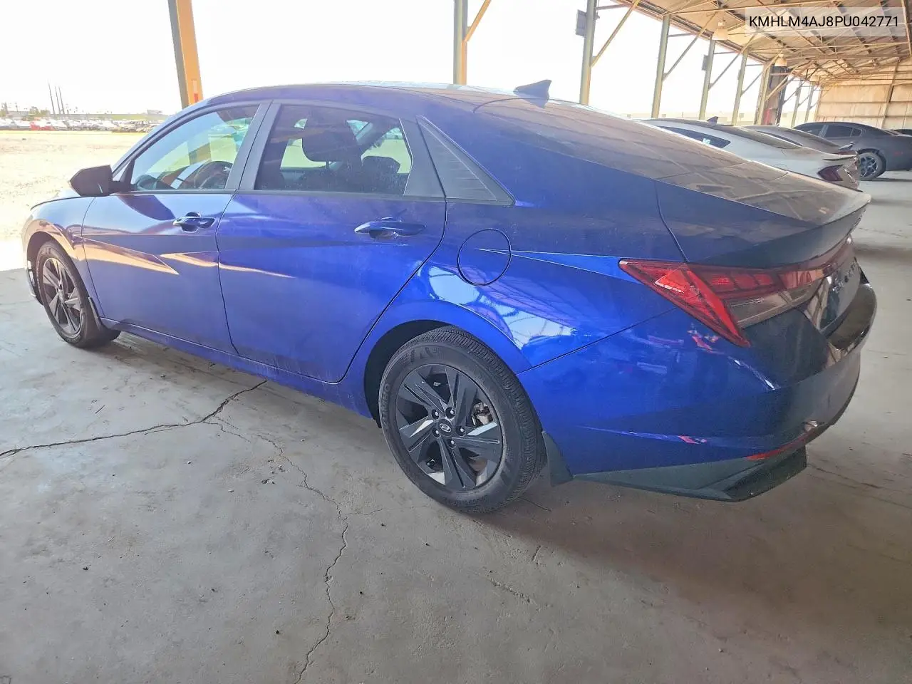 2023 Hyundai Elantra Blue VIN: KMHLM4AJ8PU042771 Lot: 62228436