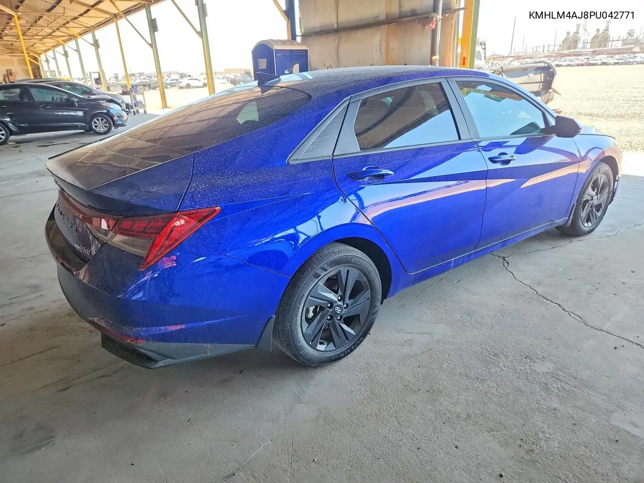 2023 Hyundai Elantra Blue VIN: KMHLM4AJ8PU042771 Lot: 62228436