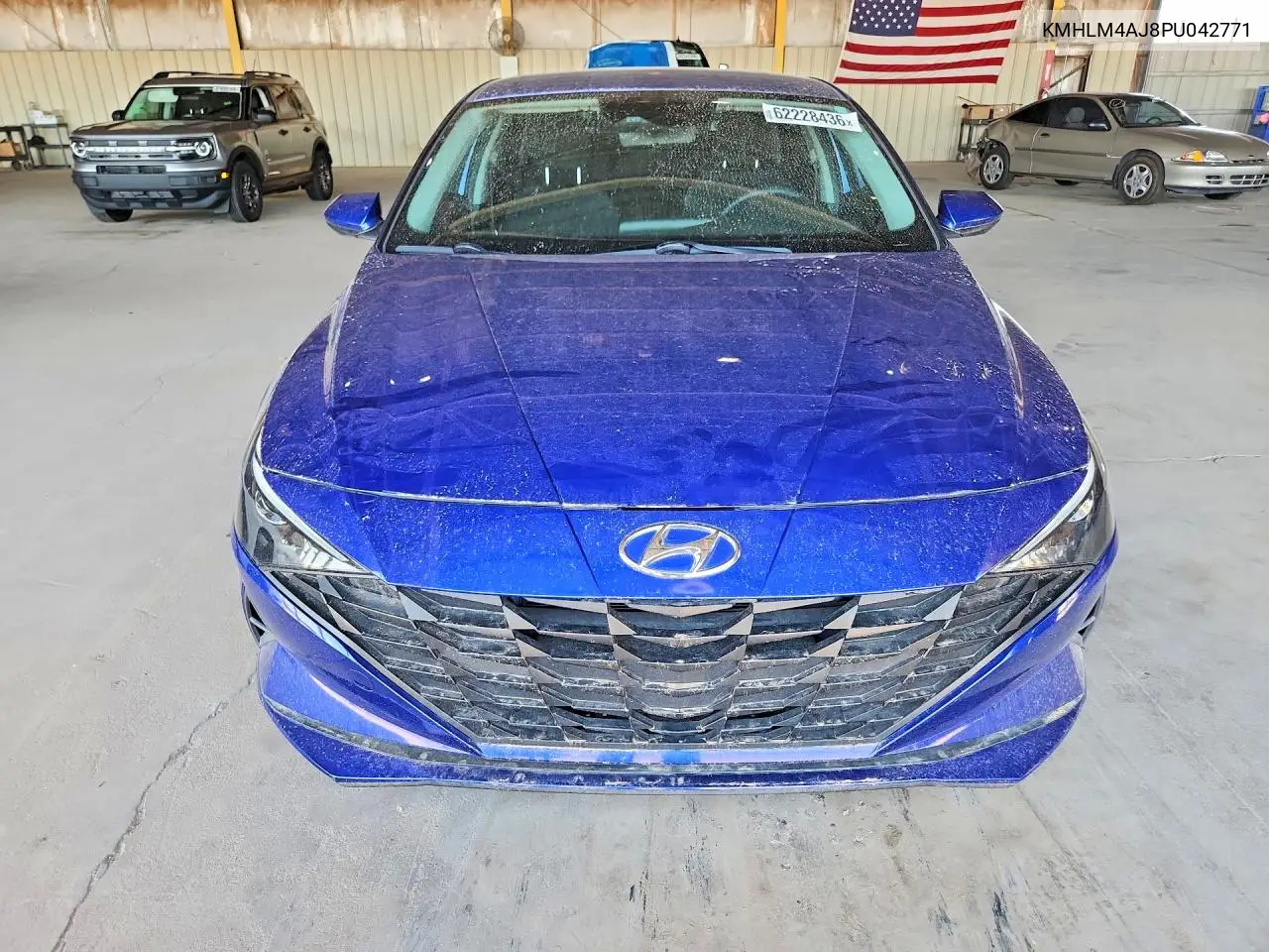 2023 Hyundai Elantra Blue VIN: KMHLM4AJ8PU042771 Lot: 62228436