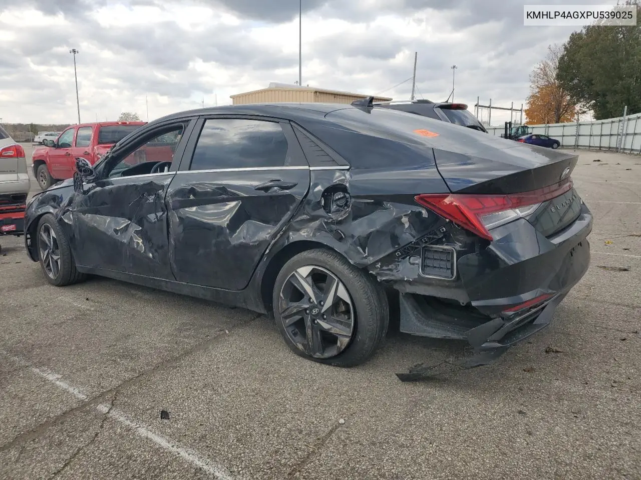KMHLP4AGXPU539025 2023 Hyundai Elantra Limited