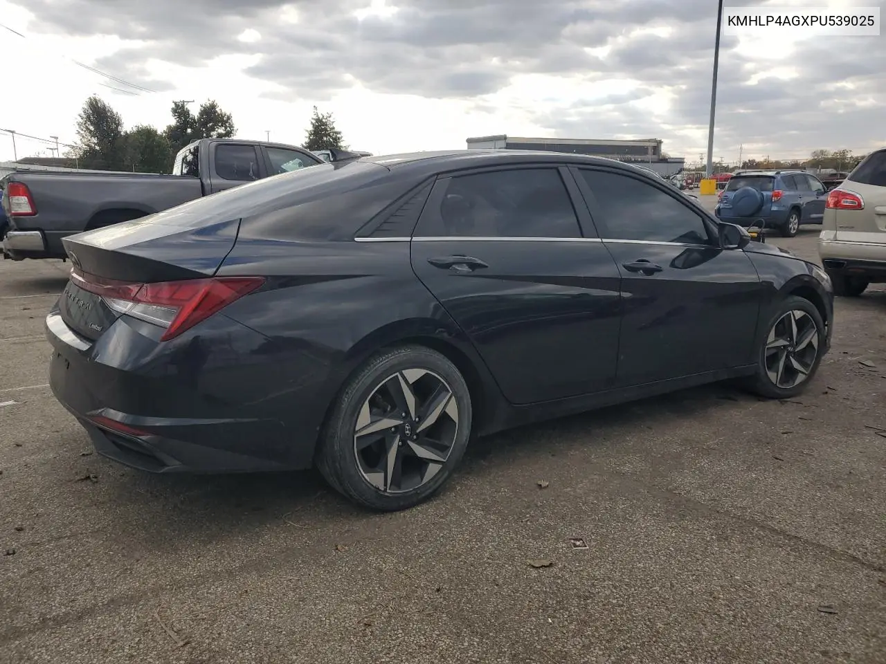 KMHLP4AGXPU539025 2023 Hyundai Elantra Limited