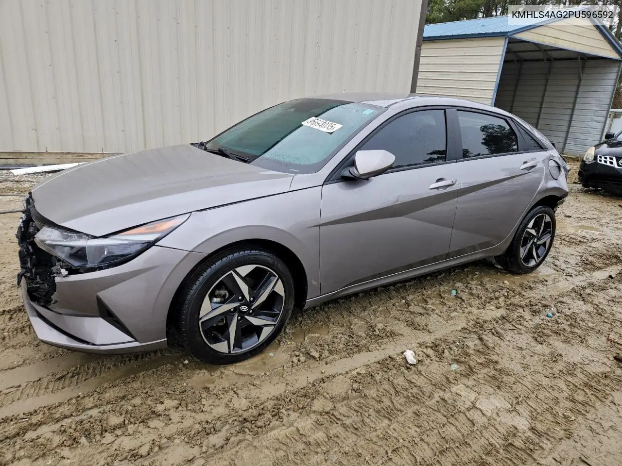 KMHLS4AG2PU596592 2023 Hyundai Elantra Sel
