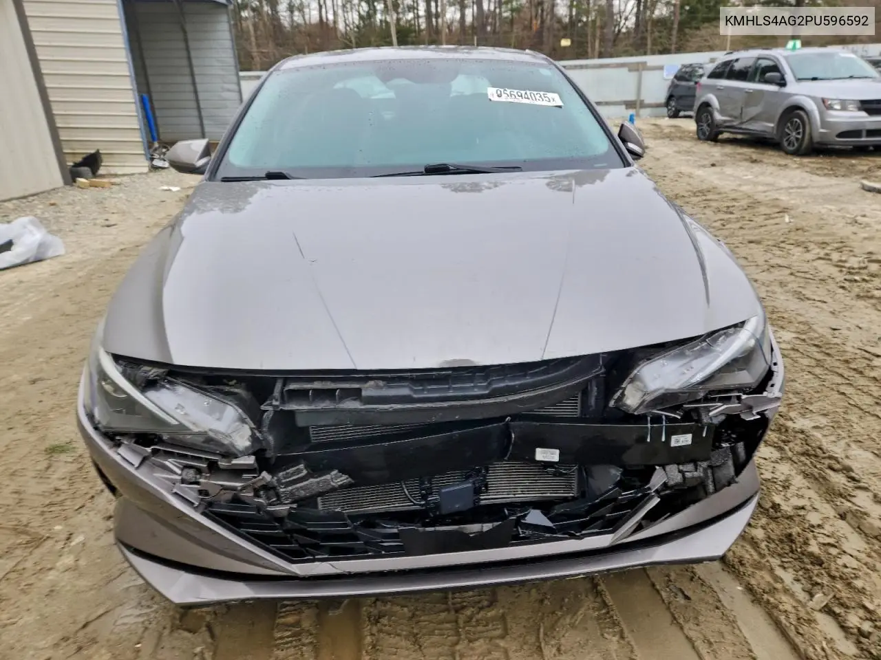 KMHLS4AG2PU596592 2023 Hyundai Elantra Sel