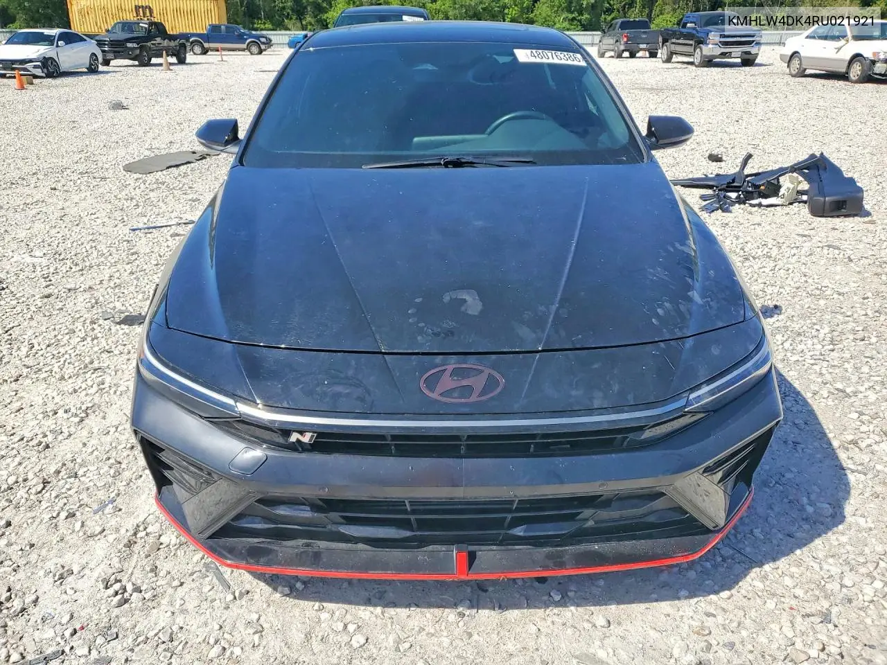 2024 Hyundai Elantra N Base VIN: KMHLW4DK4RU021921 Lot: 48076386
