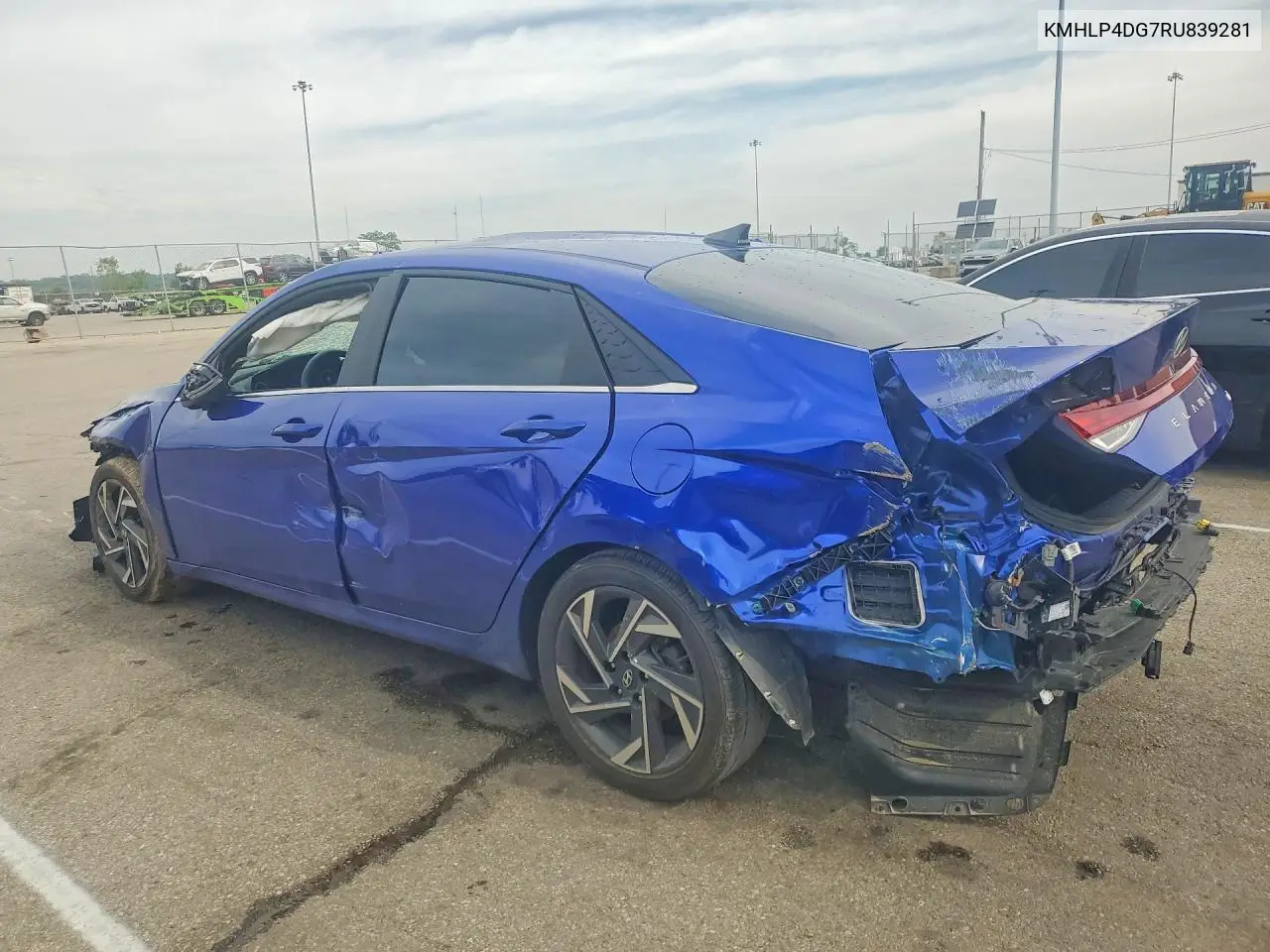 2024 Hyundai Elantra Limited VIN: KMHLP4DG7RU839281 Lot: 55819816