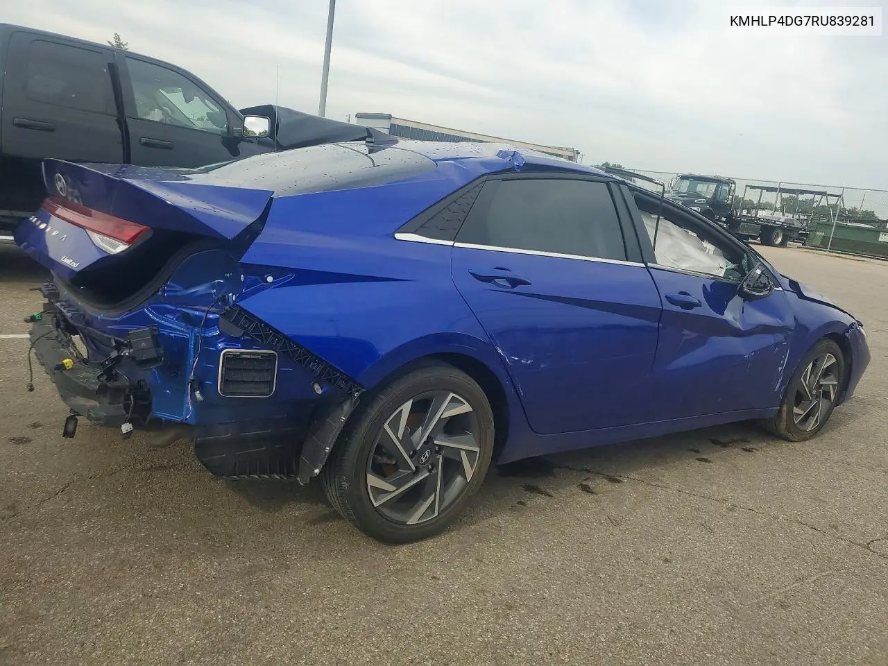 2024 Hyundai Elantra Limited VIN: KMHLP4DG7RU839281 Lot: 55819816