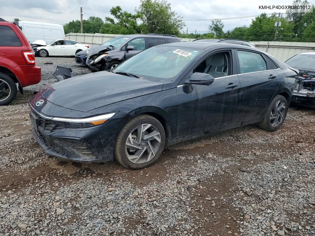KMHLP4DGXRU801012 2024 Hyundai Elantra Limited