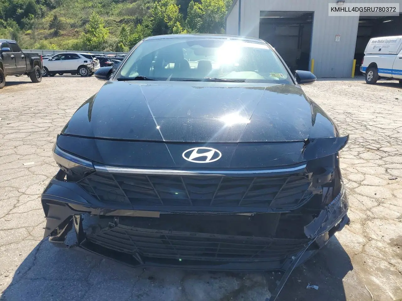 2024 Hyundai Elantra Se VIN: KMHLL4DG5RU780372 Lot: 59948406