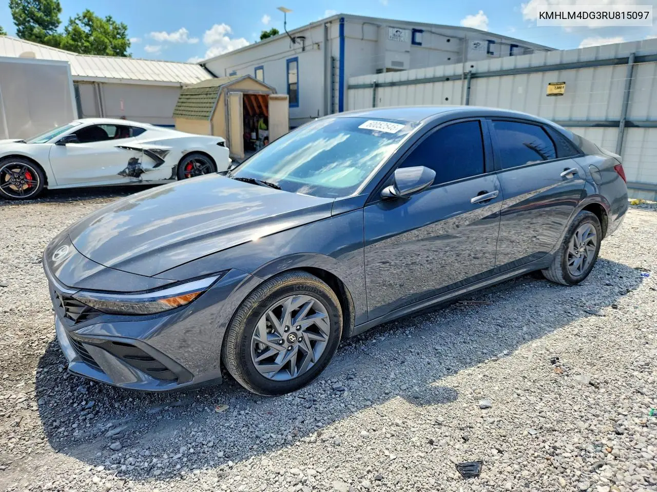 2024 Hyundai Elantra Sel VIN: KMHLM4DG3RU815097 Lot: 60052546