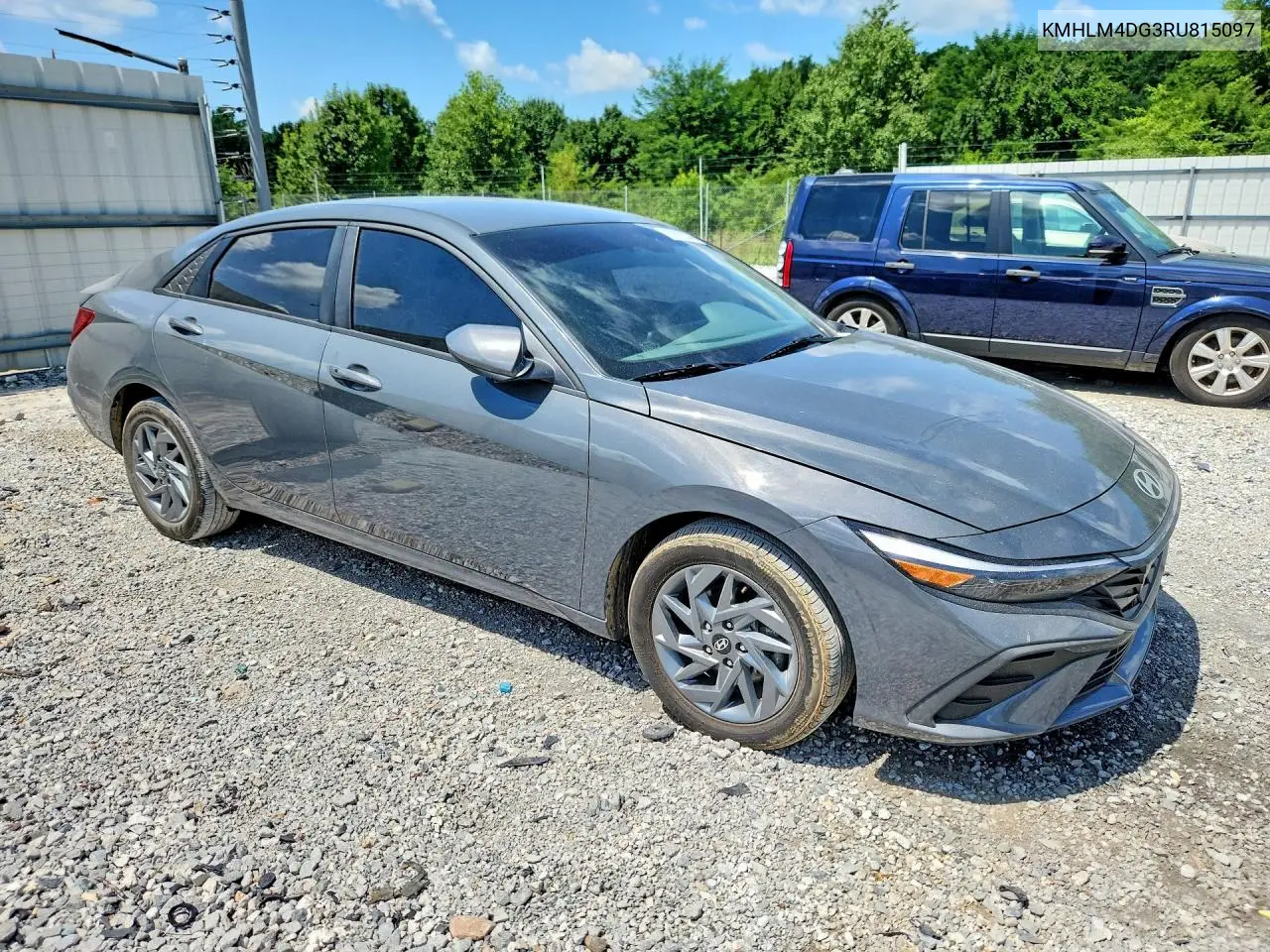 2024 Hyundai Elantra Sel VIN: KMHLM4DG3RU815097 Lot: 60052546