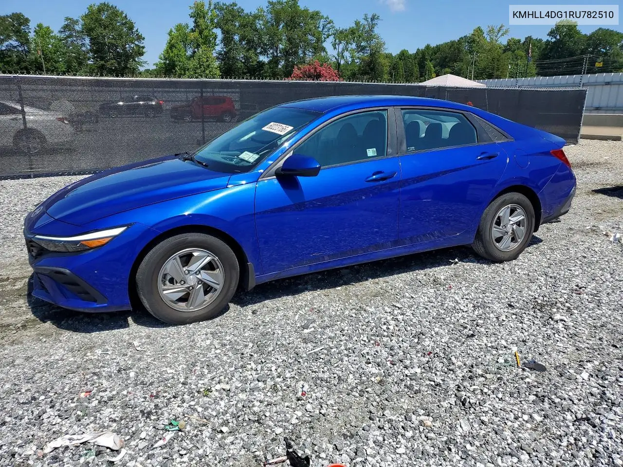 2024 Hyundai Elantra Se VIN: KMHLL4DG1RU782510 Lot: 60223166
